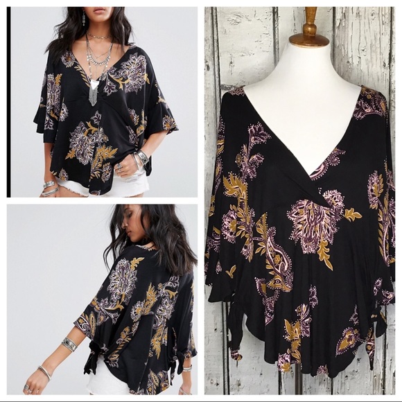 Free People Tops - Free People Maui Wowie floral blouse